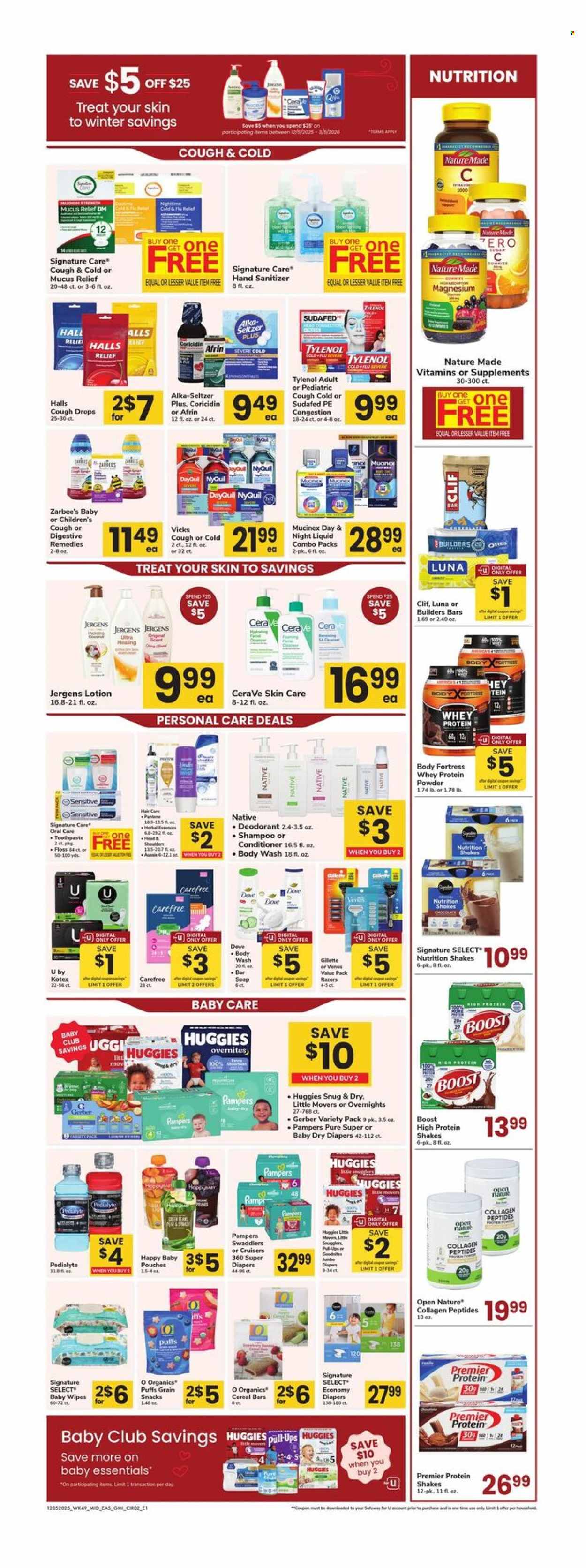 Safeway ad - 12/05/2025 - 12/18/2025. Page 2