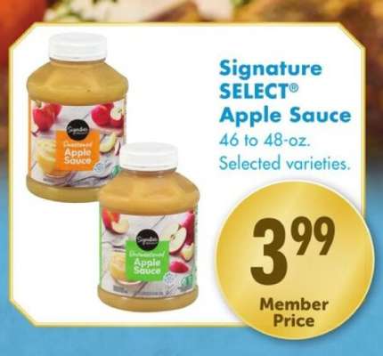 Signature Select Apple Sauce