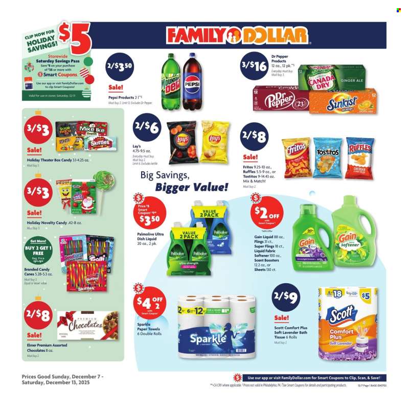 Family Dollar Flyer - 12/07/2025 - 12/13/2025.