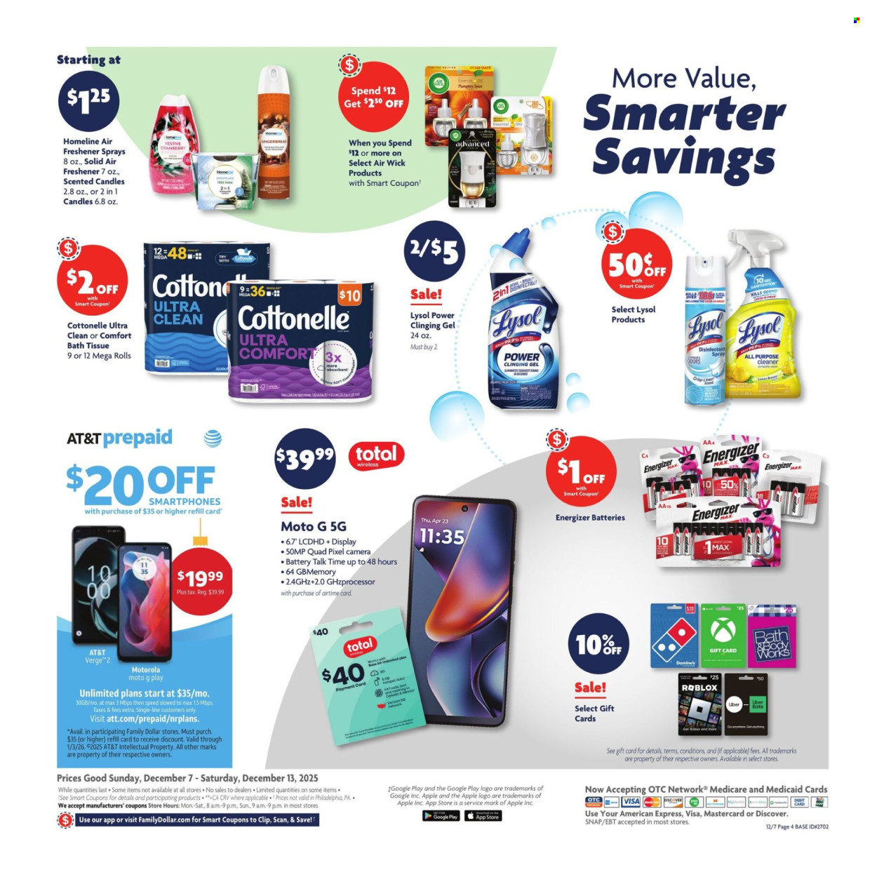 Family Dollar ad - 12/07/2025 - 12/13/2025. Page 12