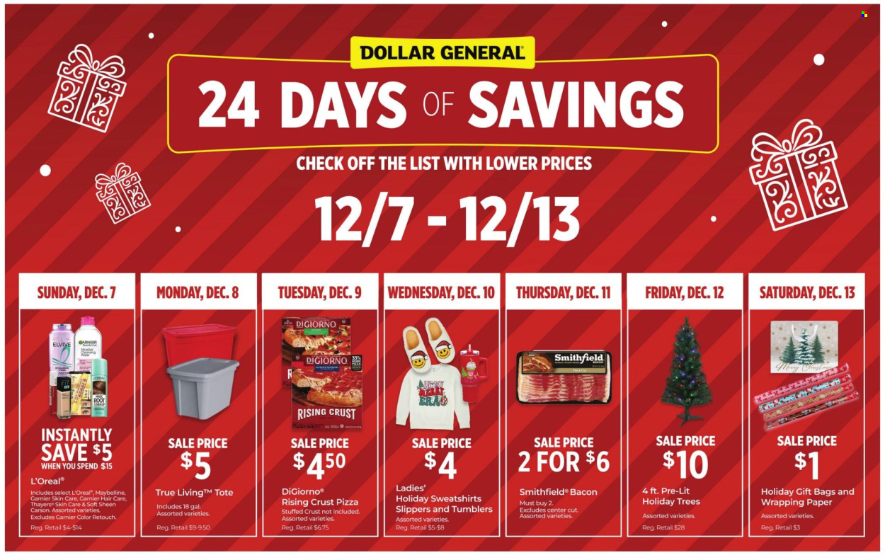 Dollar General ad - 12/07/2025 - 12/13/2025. Page 4
