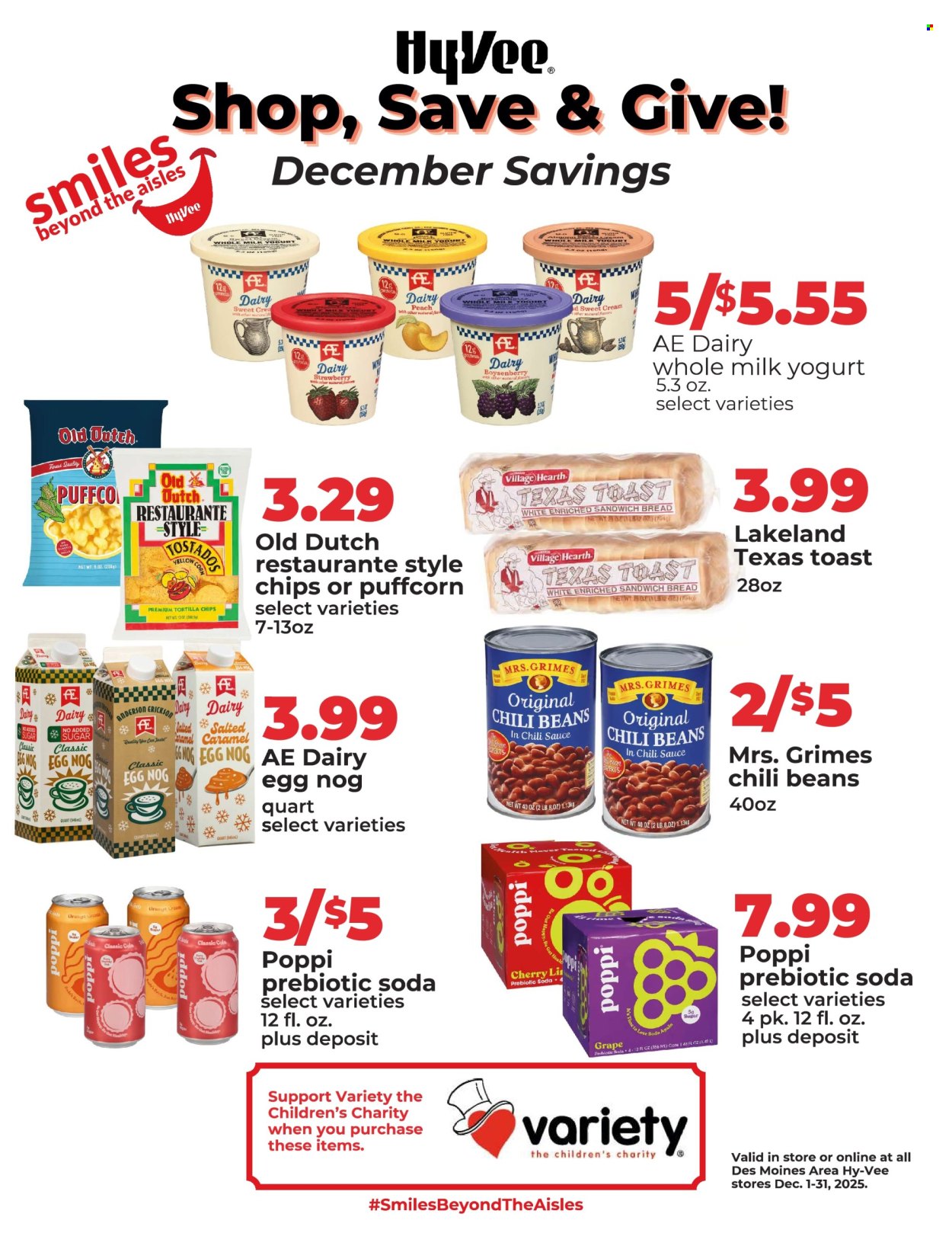 Hy-Vee ad - 12/04/2025 - 12/31/2025. Page 1