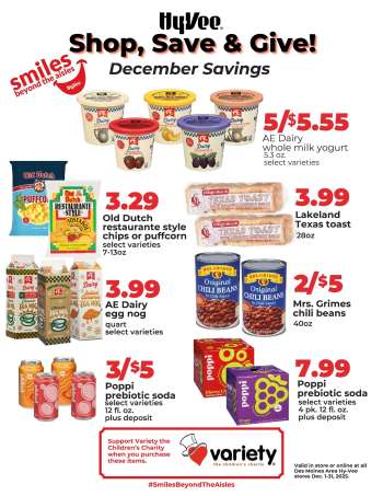 Hy-Vee Flyer - 12/04/2025 - 12/31/2025.