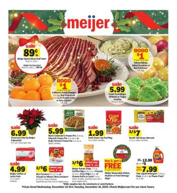 Meijer Flyer - 12/10/2025 - 12/16/2025.