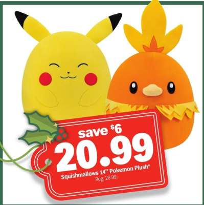 Squishmallows 14" Pokemon Plush