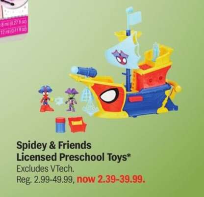Spidey & Friends Licensed Preschool Toys*