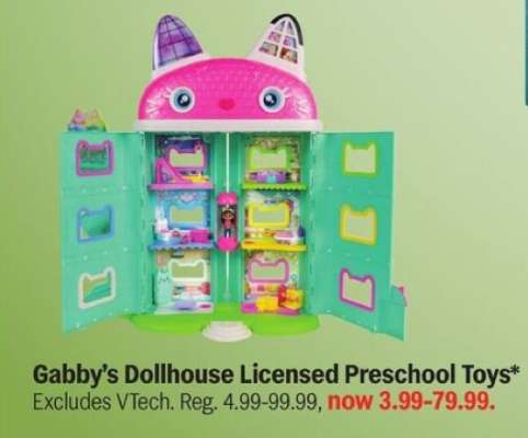 Gabby's Dollhouse Licensed Preschool Toys