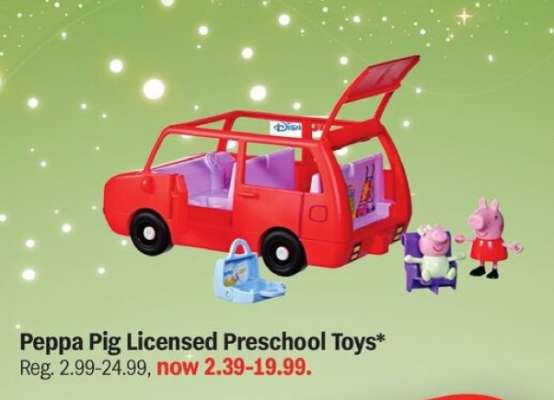 Peppa Pig Licensed Preschool Toys