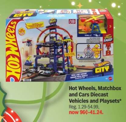 Hot Wheels, Matchbox and Cars Diecast Vehicles and Playsets*