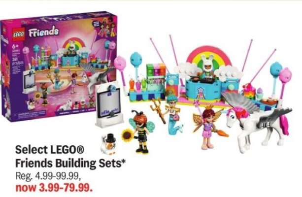 Select LEGO Friends Building Sets