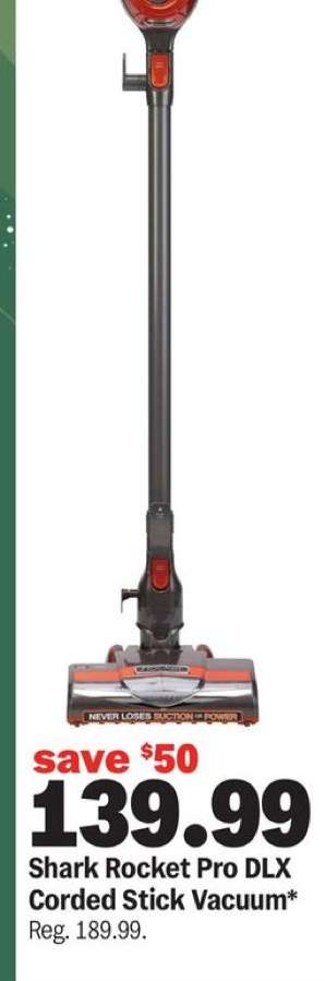 Shark Rocket Pro DLX Corded Stick Vacuum*