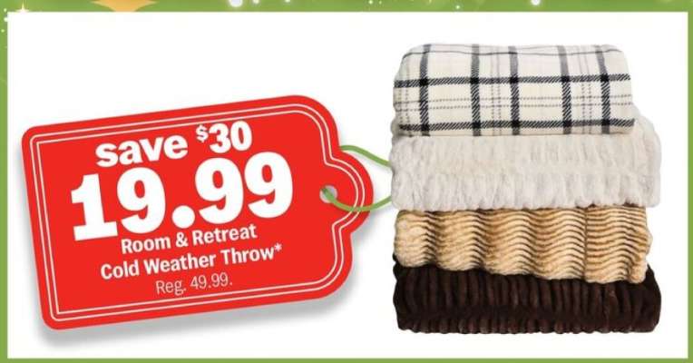 Room & Retreat Cold Weather Throw*