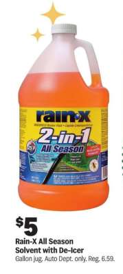 Rain-X All Season Solvent with De-Icer*