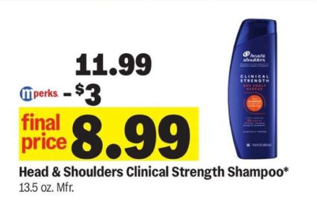 Head & Shoulders Clinical Strength Shampoo