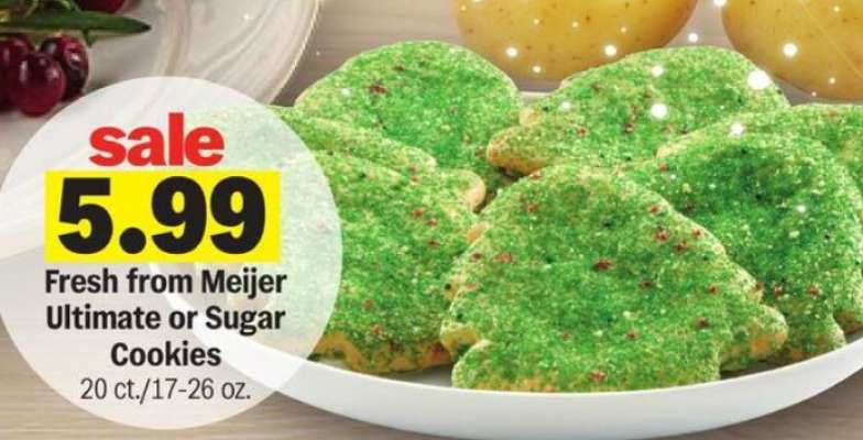 Fresh from Meijer Ultimate or Sugar Cookies
