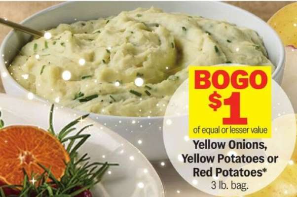 Yellow Onions, Yellow Potatoes or Red Potatoes