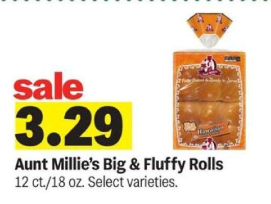 Aunt Millie's Big & Fluffy Rolls