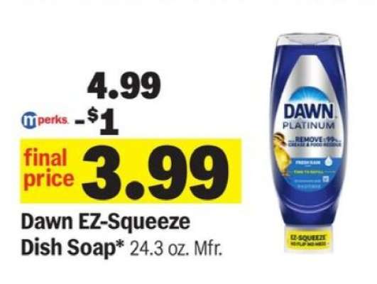Dawn EZ Squeeze Dish Soap*