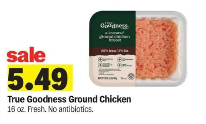 True Goodness Ground Chicken