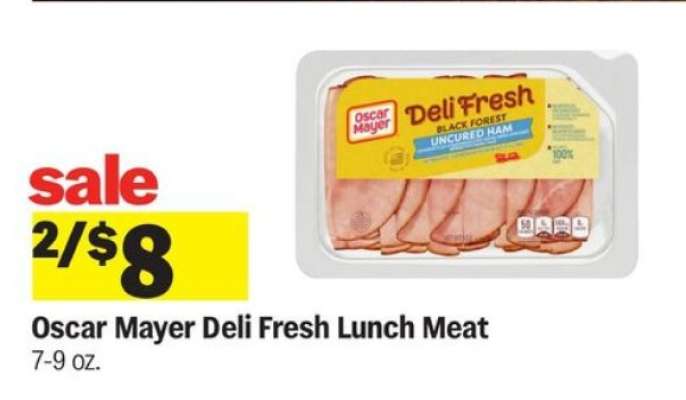 Oscar Mayer Deli Fresh Lunch Meat