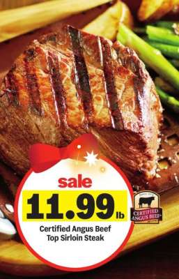Certified Angus Beef Top Sirloin Steak