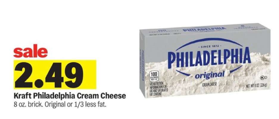 Kraft Philadelphia Cream Cheese