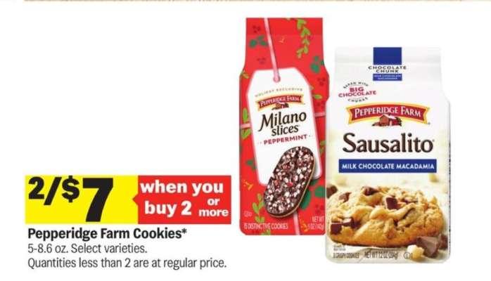 Pepperidge Farm Cookies