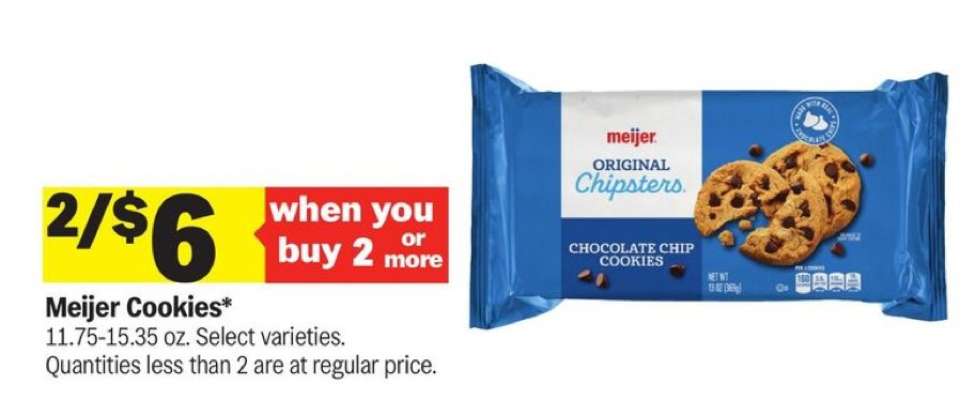 Meijer Cookies*