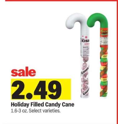 Holiday Filled Candy Cane