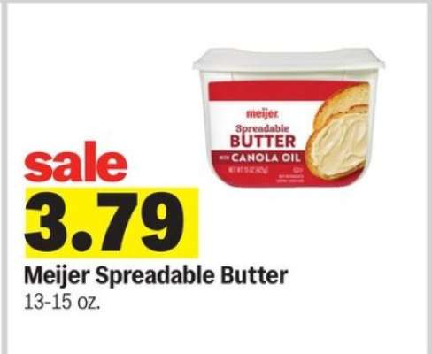 Meijer Spreadable Butter
