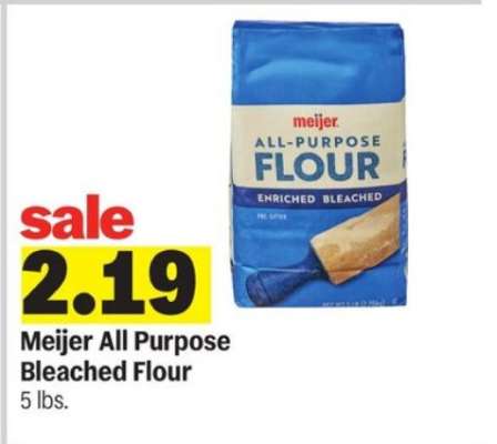 Meijer All-Purpose Bleached Flour