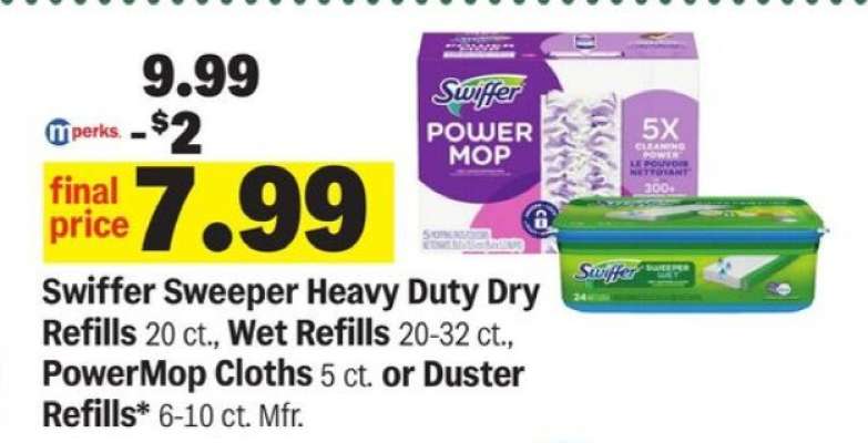 Swiffer Sweeper Heavy Duty Dry Refills