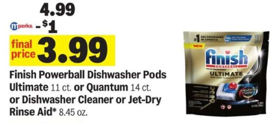 Finish Powerball Dishwasher Pods