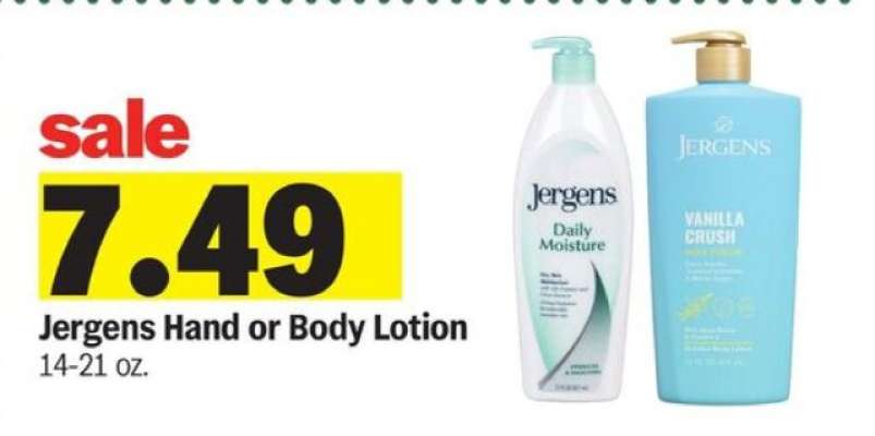 Jergens Hand or Body Lotion