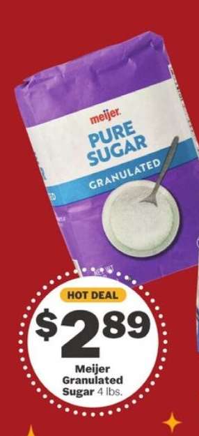 Meijer Granulated Sugar