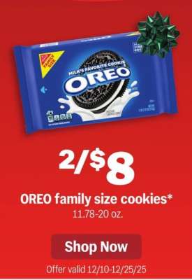 Oreo Family Size Cookies*