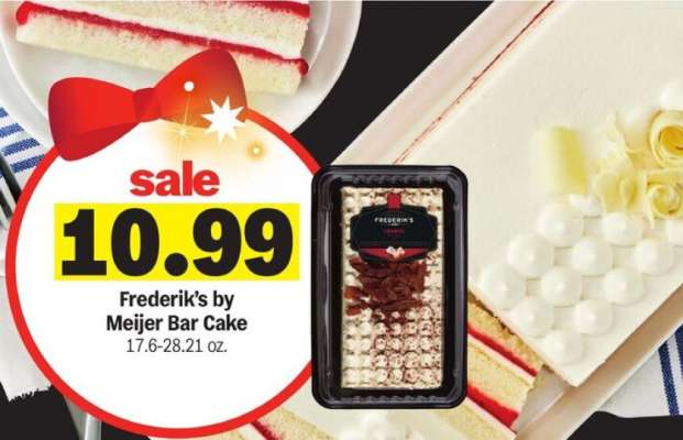 Frederik's by Meijer Bar Cake