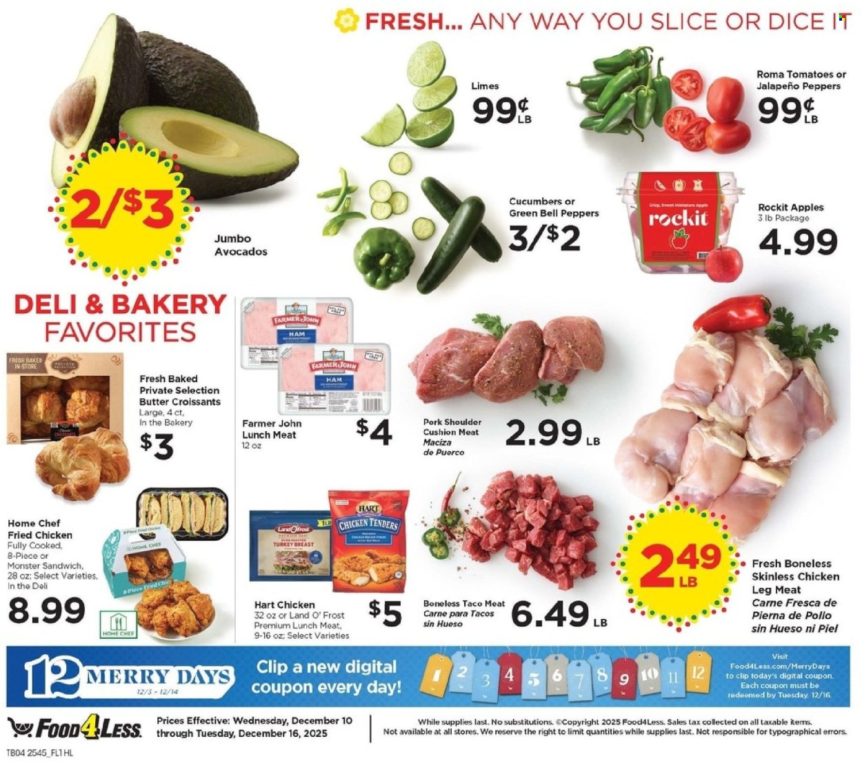 Food 4 Less ad - 12/10/2025 - 12/16/2025. Page 5