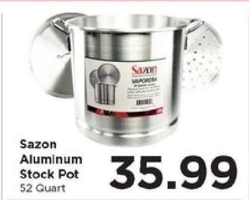 Sazon Aluminum Stock Pot