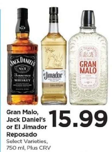 Gran Malo, Jack Daniel's or El Jimador Reposado