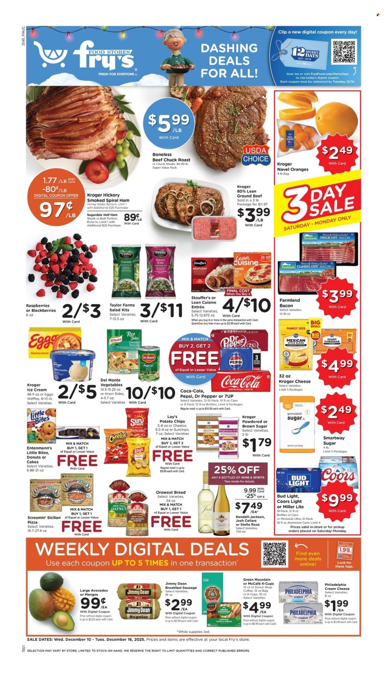 Fry’s ad - 12/10/2025 - 12/16/2025. Page 1