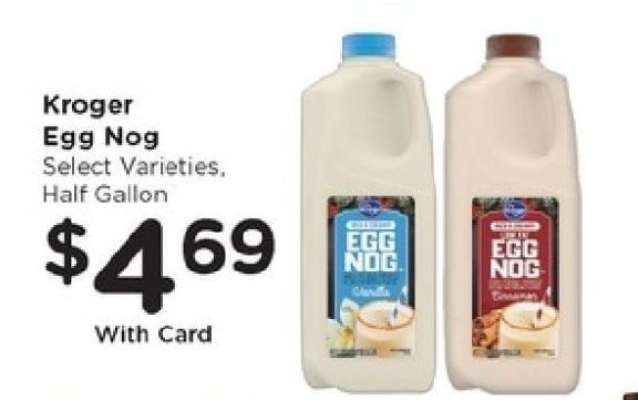 Kroger Egg Nog