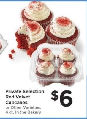 Private Selection Red Velvet Cupcakes