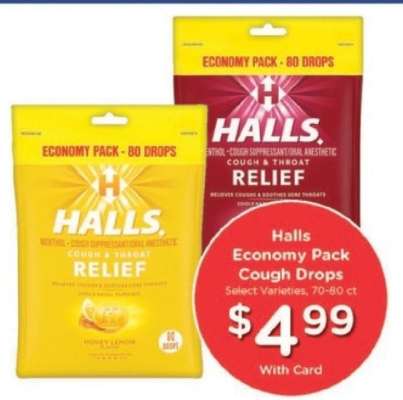 Halls Economy Pack Cough Drops