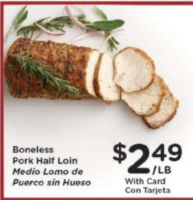 Boneless Pork Half Loin