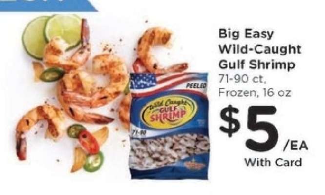 Big Easy Wild Caught Gulf Shrimp