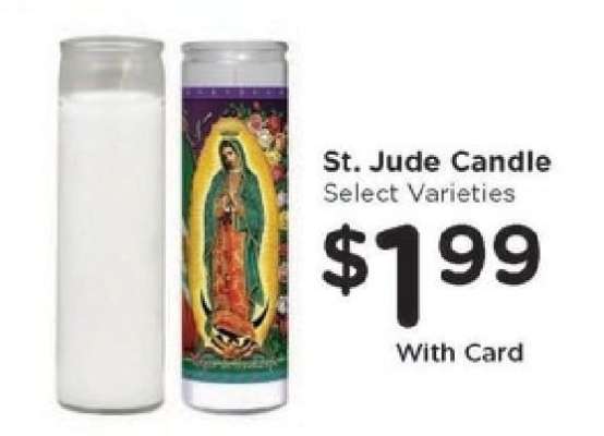 St. Jude Candle