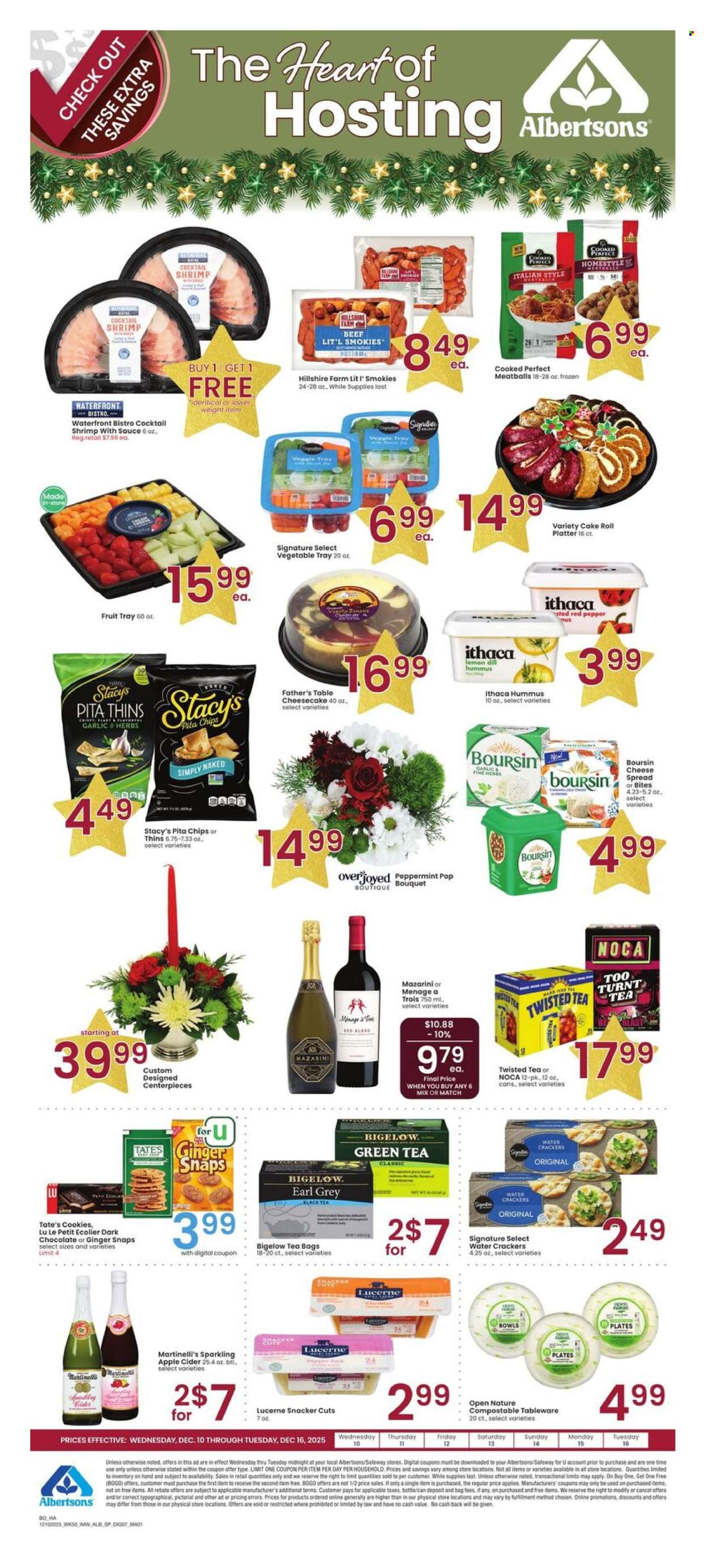 Albertsons ad - 12/10/2025 - 12/16/2025. Page 1