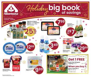 Albertsons Flyer - 12/02/2025 - 12/29/2025.