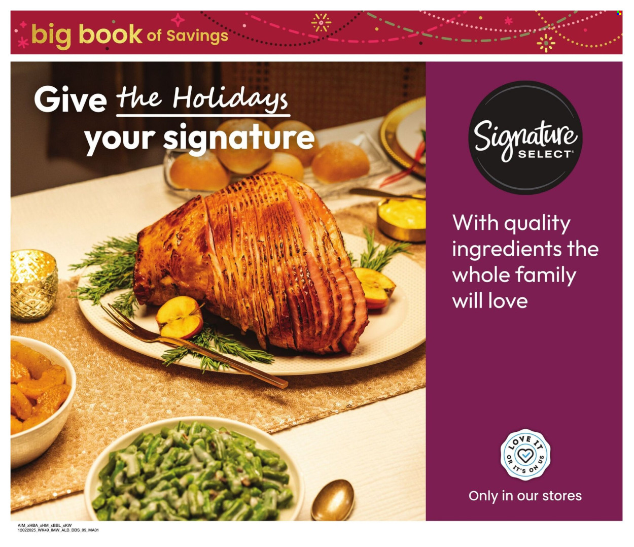 Albertsons ad - 12/02/2025 - 12/29/2025. Page 9